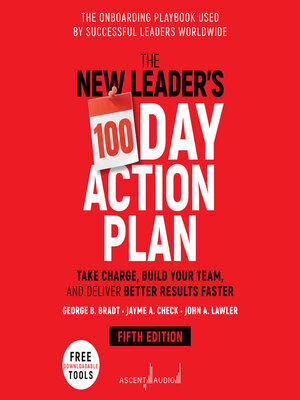 cover image of The New Leader's 100-Day Action Plan